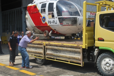 Delivery Helicopter Bolco PK-PIJ To Tanjung Priuk_2